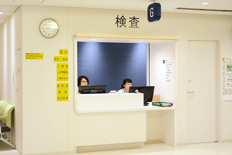 各種検査の様子