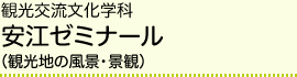 観光交流文化学科 安江ゼミナール（観光地の風景・景観）